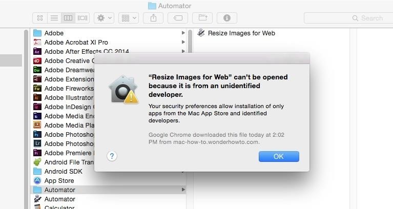 Open App From An Unidentified Developer Mac
